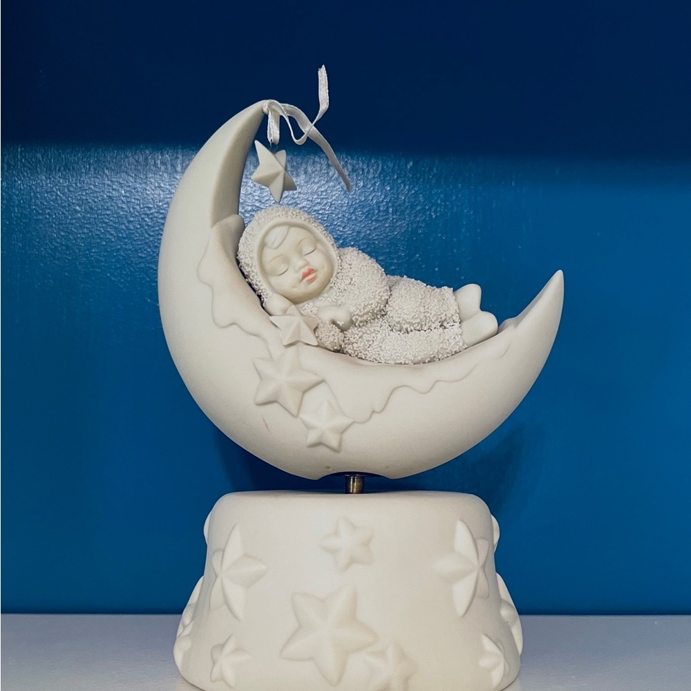 Department 56 RETIRED Snowbabies “I’m So Sleepy” with Melody: Brahm’s Lullaby